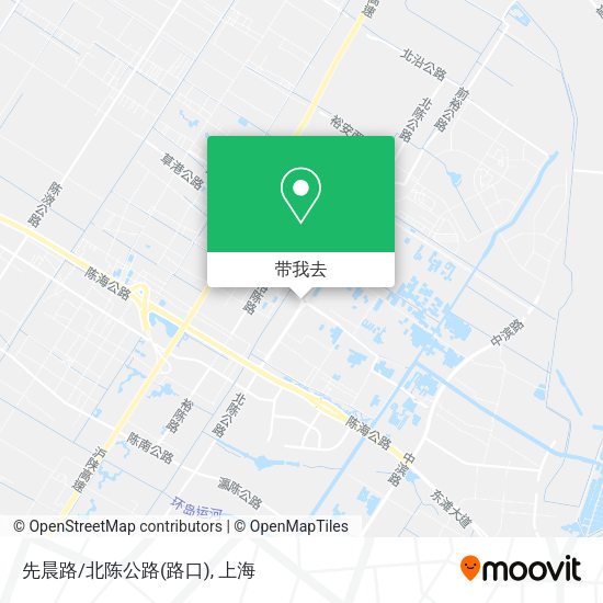 先晨路/北陈公路(路口)地图