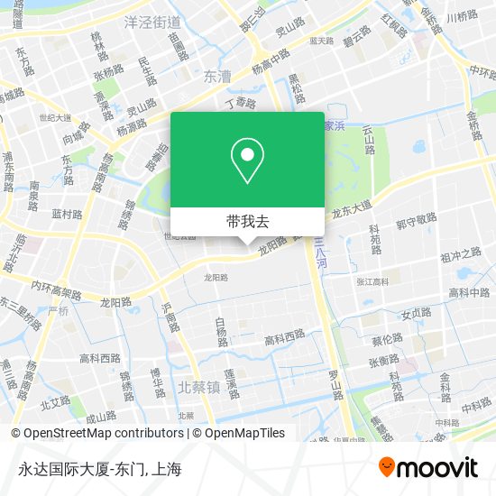 永达国际大厦-东门地图