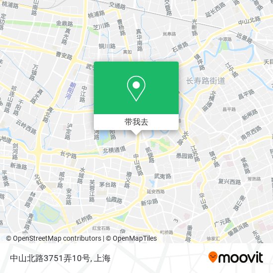 中山北路3751弄10号地图