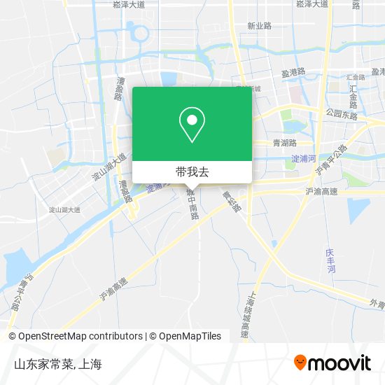 山东家常菜地图
