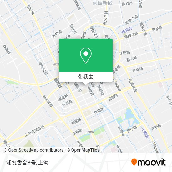 浦发香舍3号地图
