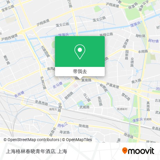 上海格林春晓青年酒店地图