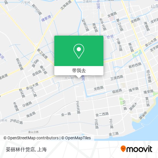 晏丽林什货店地图