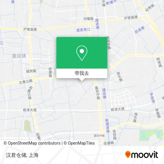 汉君仓储地图