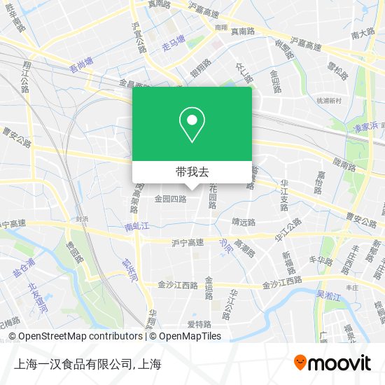 上海一汉食品有限公司地图