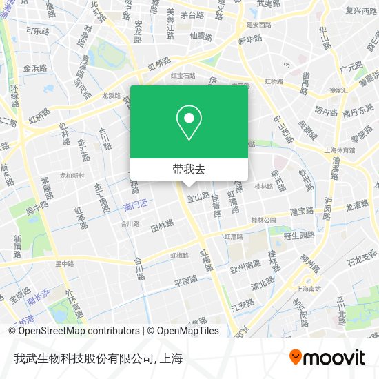 我武生物科技股份有限公司地图