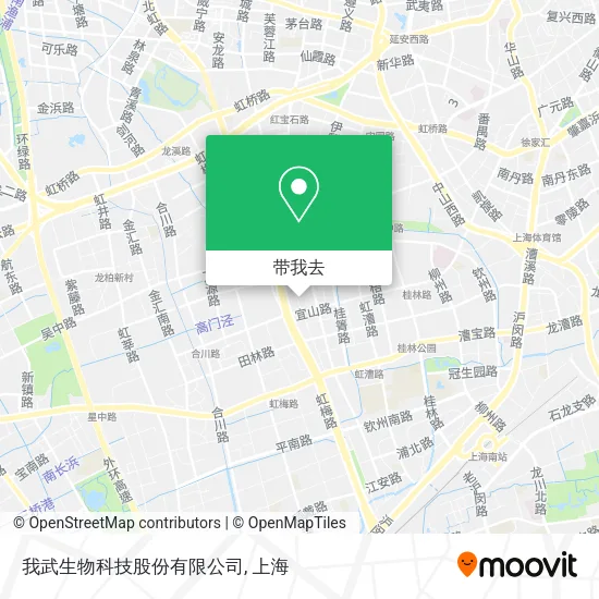 我武生物科技股份有限公司地图