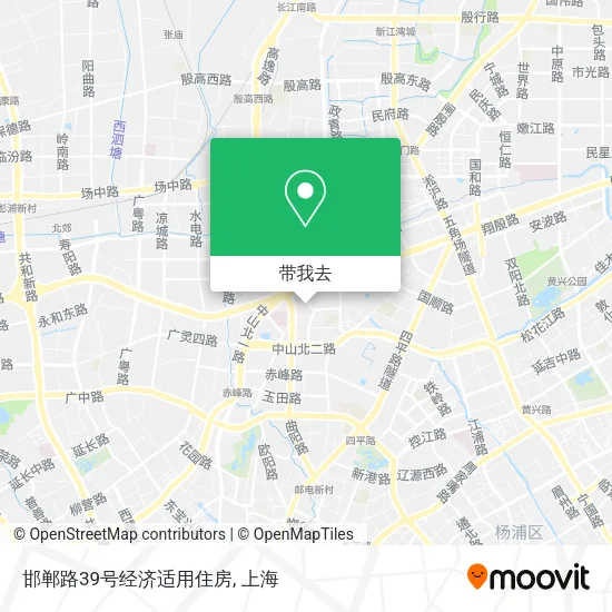 邯郸路39号经济适用住房地图