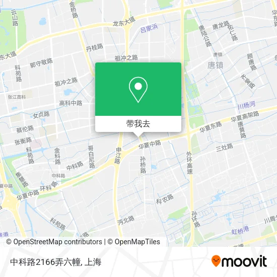 中科路2166弄六幢地图