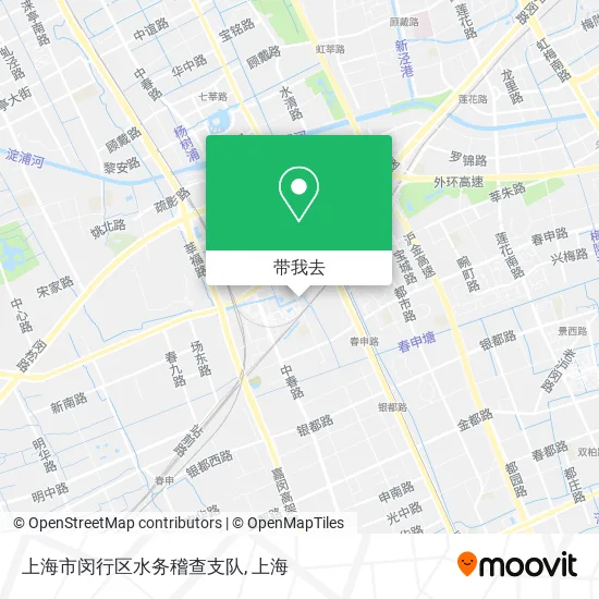 上海市闵行区水务稽查支队地图