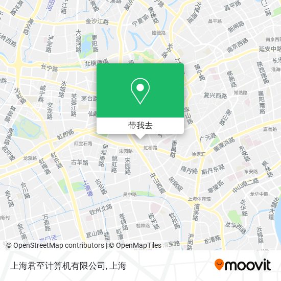 上海君至计算机有限公司地图