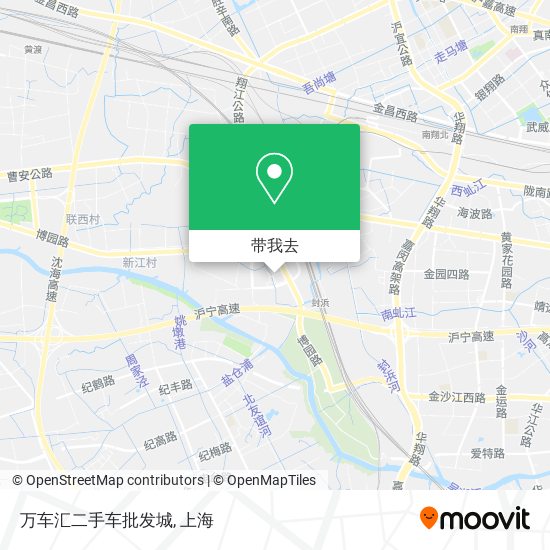 万车汇二手车批发城地图