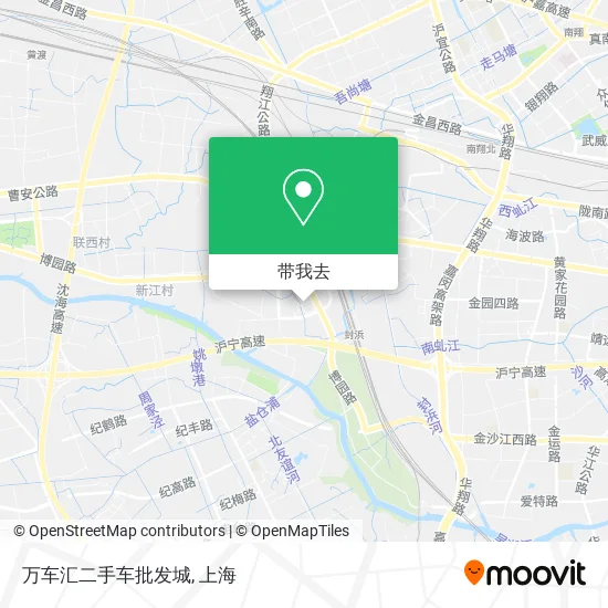 万车汇二手车批发城地图
