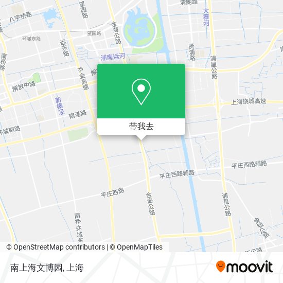 南上海文博园地图