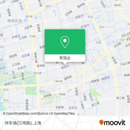 停车场(江玮路)地图