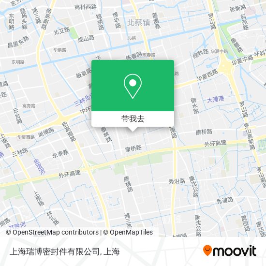 上海瑞博密封件有限公司地图