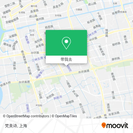 梵美诗地图