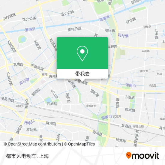 都市风电动车地图