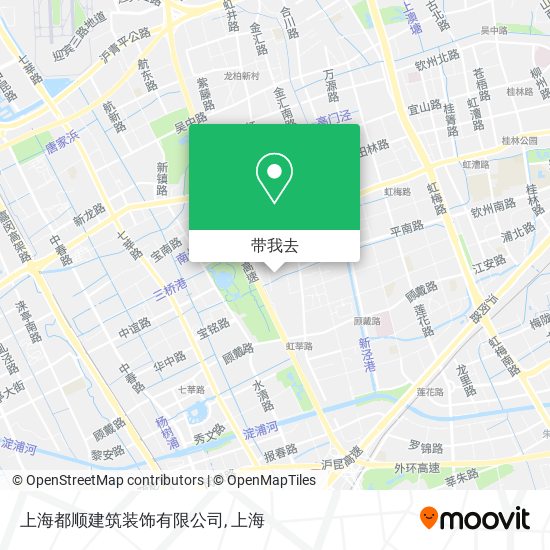 上海都顺建筑装饰有限公司地图