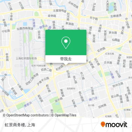 虹景商务楼地图