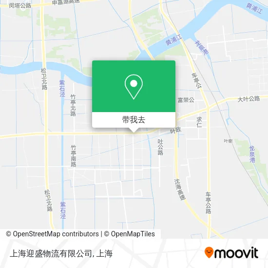 上海迎盛物流有限公司地图