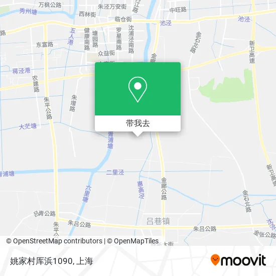 姚家村厍浜1090地图