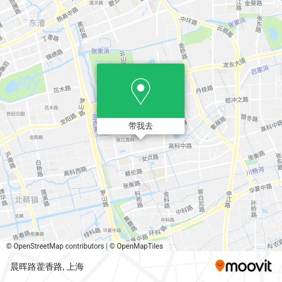 晨晖路藿香路地图