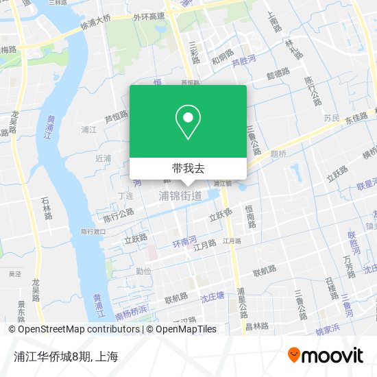 浦江华侨城8期地图