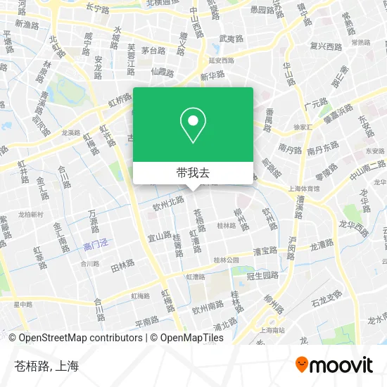 苍梧路地图