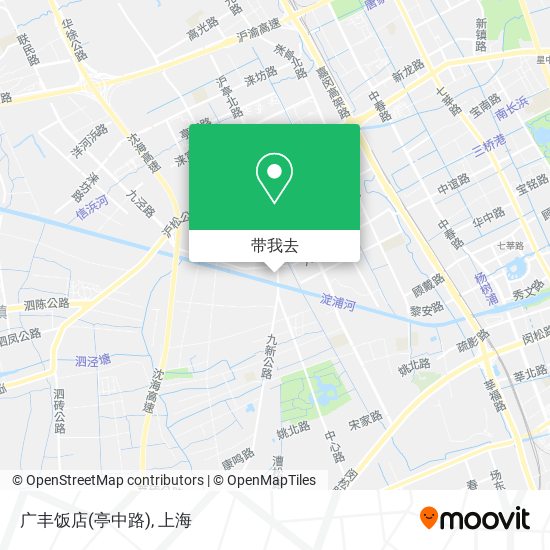 广丰饭店(亭中路)地图