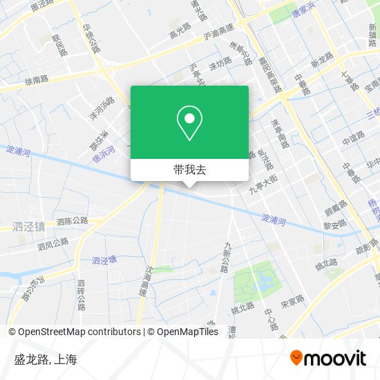 盛龙路地图