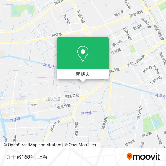 九干路168号地图
