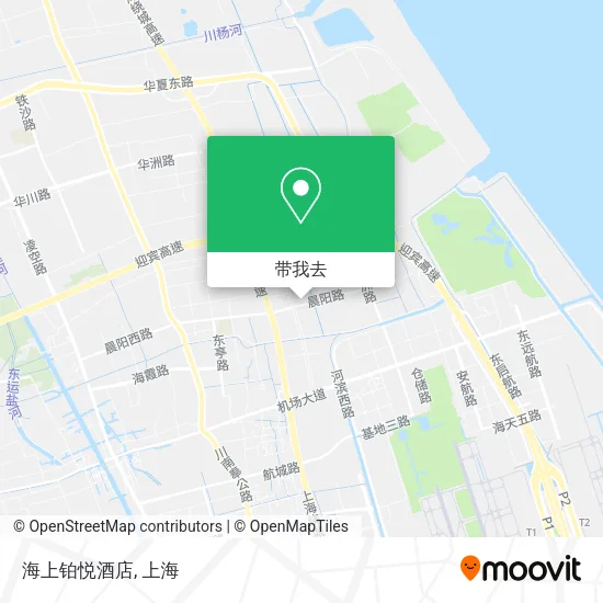 海上铂悦酒店地图