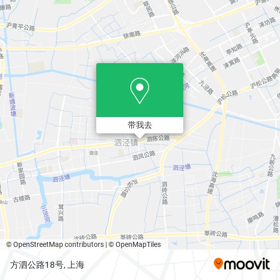 方泗公路18号地图