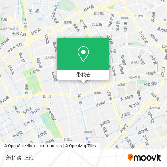 新桥路地图