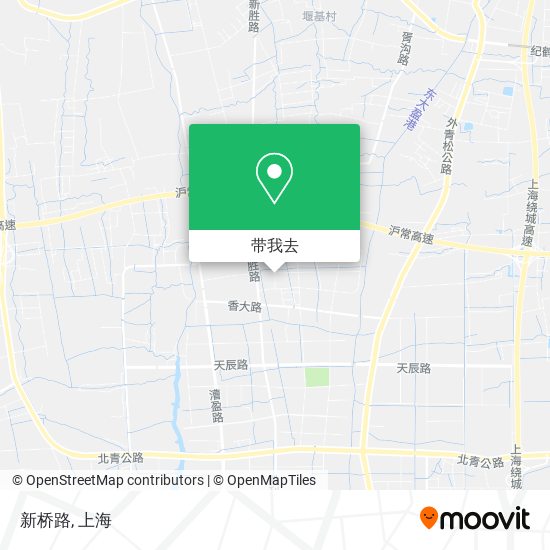 新桥路地图