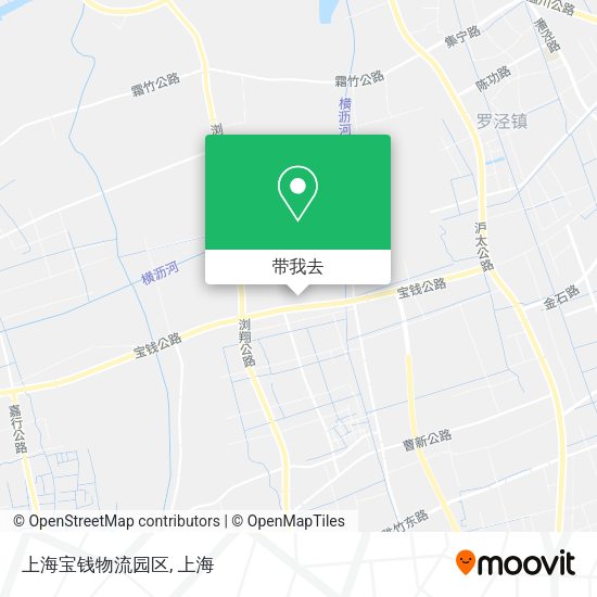上海宝钱物流园区地图