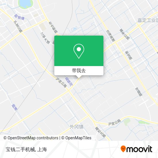 宝钱二手机械地图