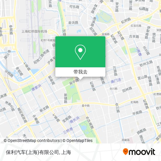 保利汽车(上海)有限公司地图