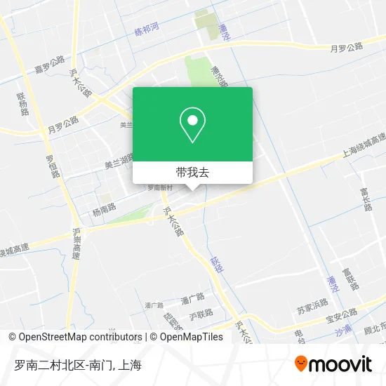 罗南二村北区-南门地图