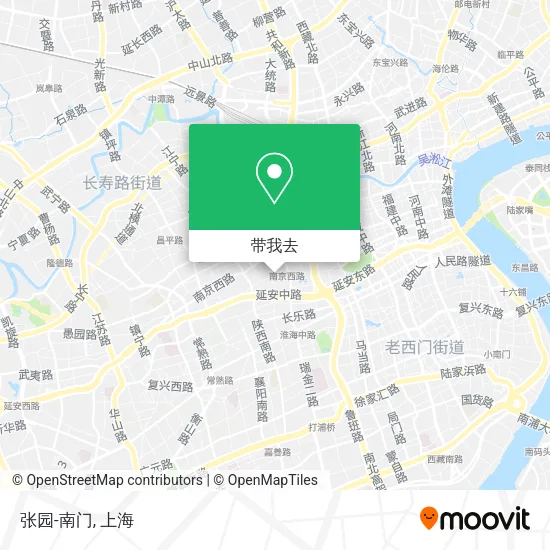 张园-南门地图