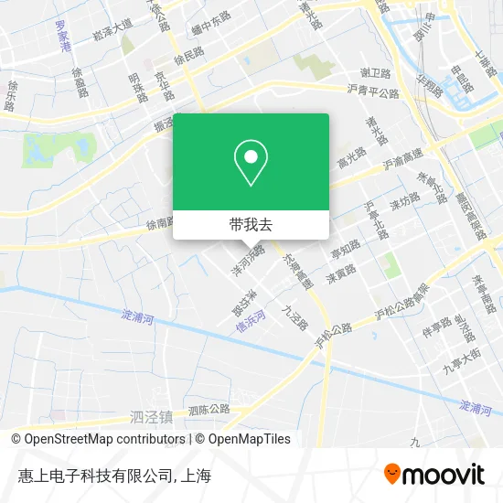 惠上电子科技有限公司地图