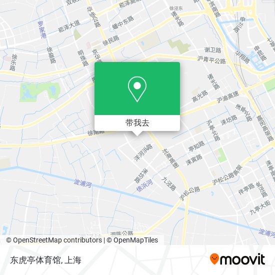 东虎亭体育馆地图