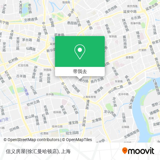 信义房屋(徐汇曼哈顿店)地图