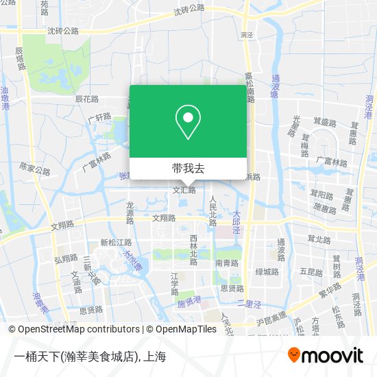 一桶天下(瀚莘美食城店)地图