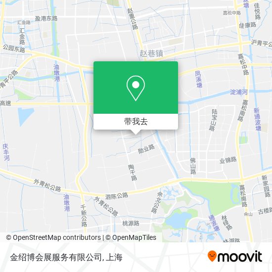 金绍博会展服务有限公司地图