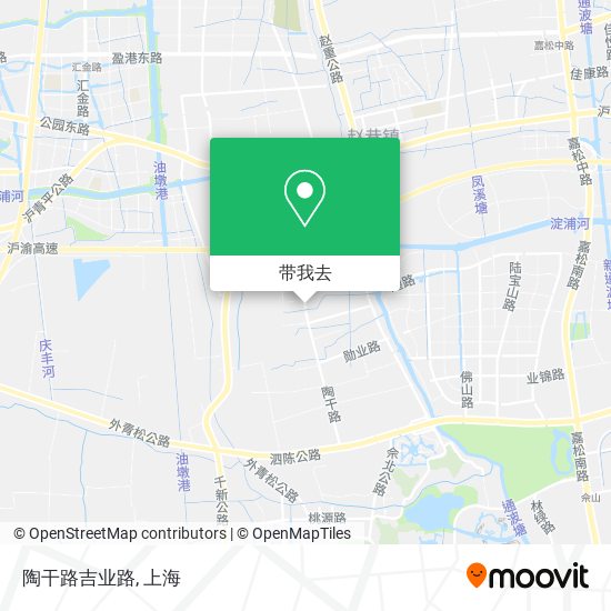 陶干路吉业路地图