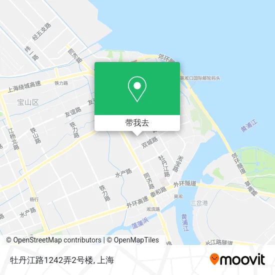 牡丹江路1242弄2号楼地图