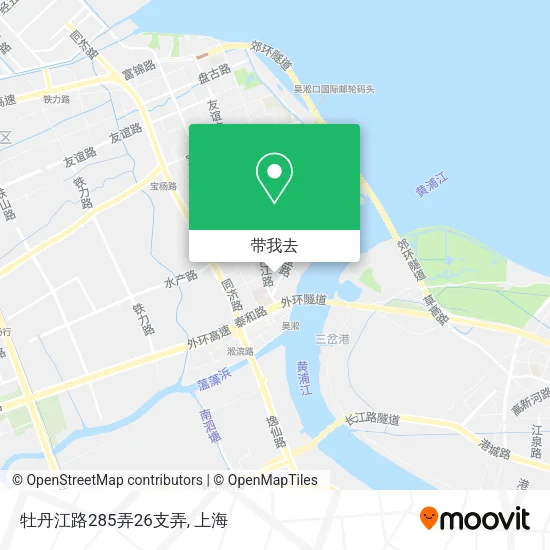牡丹江路285弄26支弄地图