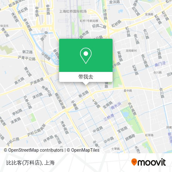 比比客(万科店)地图